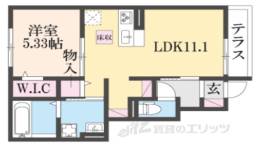 グレイスコーポ５間取り図面