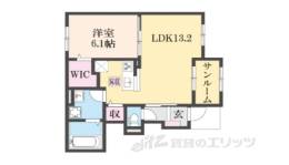 ラ　ヴェローナ間取り図面
