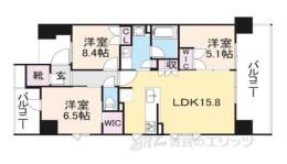 プラウド樟葉間取り図面