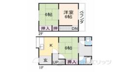 貸家間取り図面