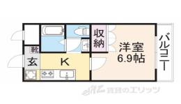 ルナピアッツァ弐番館間取り図面