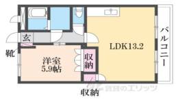 ラ・セゾン間取り図面