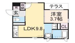 ピコットⅥ間取り図面