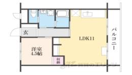 山科市営住宅1棟間取り図面