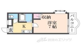 黒原ハイツ間取り図面