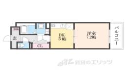 ヴィラ　デュース間取り図面