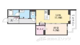 シャーメゾンＮＡＣ間取り図面