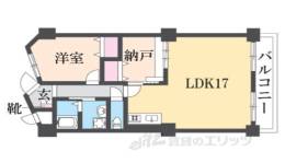 桂グランドハイツ間取り図面