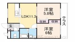エムーズ・Ｃ間取り図面