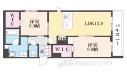 ベリッシマ東向日間取り図面