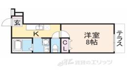 フジパレス萱島信和町１番館間取り図面