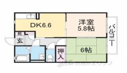 エヴァーグリーン西大和Ｂ間取り図面