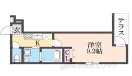 フジパレス萱島信和町３番館間取り図面