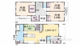 貸家間取り図面