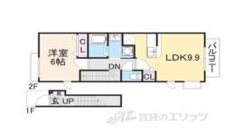 ブリアン　ヌゥボー間取り図面