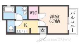 ＡＬＥＧＲＩＡ寝屋川池田南間取り図面