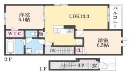 ベルエキップ間取り図面