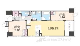 ブランズ京都河原町間取り図面