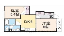 メゾン・フォレストB棟間取り図面