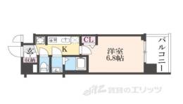 プレサンス京都室町通紫水間取り図面