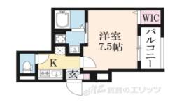 グランカーサ京都駅前間取り図面