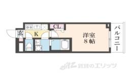 グランカーサ京都駅前間取り図面