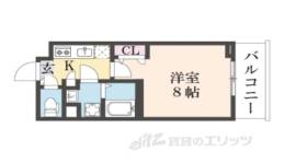 グランカーサ京都駅前間取り図面