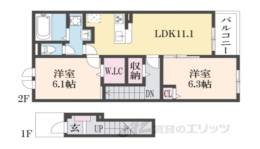 ローレル３間取り図面