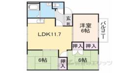 コスモハイツ１番館間取り図面