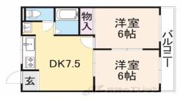 オスカー桜木Ａ間取り図面