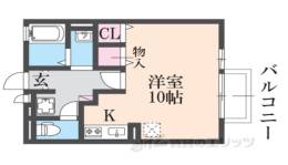 セジュール築地間取り図面