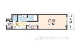 セレーノ東生駒Ｃ間取り図面