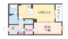 シャーメゾン　杉ケ町間取り図面
