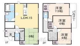 貸家間取り図面