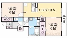 アーク　Ａ棟間取り図面