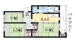 郡山駅前団地４号棟間取り図面