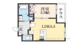 ＲａＧｒａｎｄｅ京都東山間取り図面