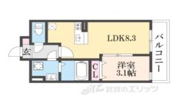ＲａＧｒａｎｄｅ京都東山間取り図面