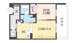 シャーメゾン森南間取り図面