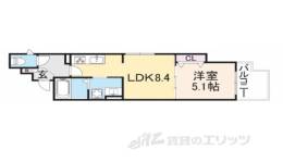 クリエオーレ明和間取り図面