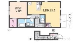 デュラカーサ兒島間取り図面