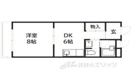 サントマンション八日市間取り図面