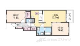 セレンディピティ２間取り図面