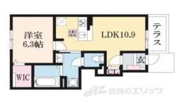 メゾンドカルム１間取り図面