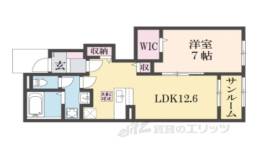 メゾンドカルム２間取り図面