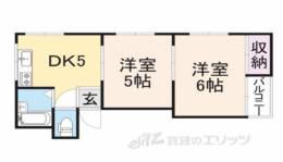 ボヌール香里園間取り図面