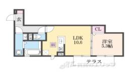 ＤーＲＯＯＭ桂川間取り図面