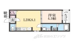 Ｋｖｅｌｌ　Ｇａｒｄｅｎ　香里間取り図面