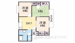 ガイア―ヒルズ１間取り図面