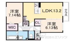 アンソレイエ星和台２間取り図面